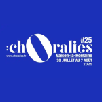 Logo Choralies 2025